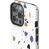 White Terrazzo iPhone 15 Pro Impact Case